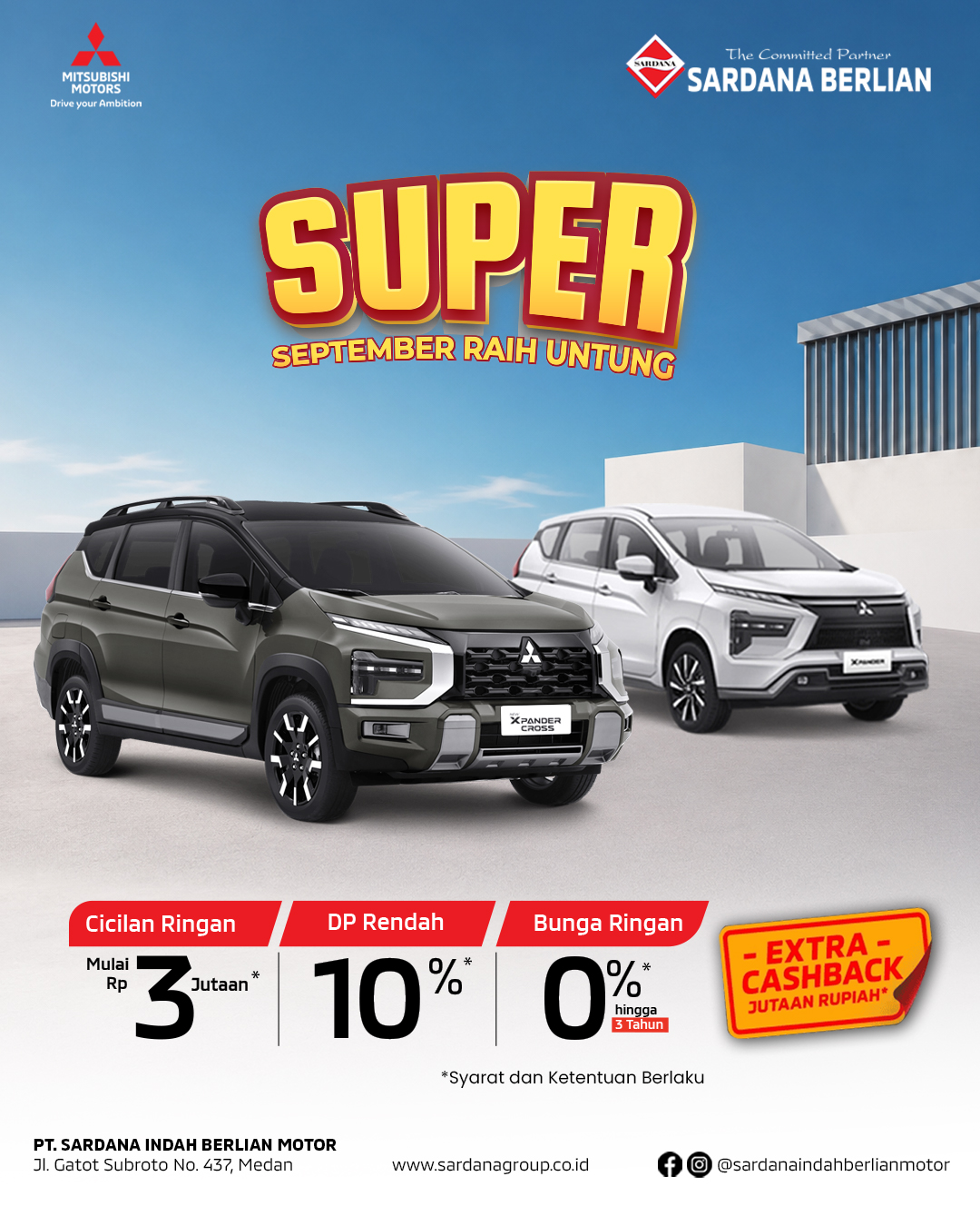 SUPER! September Raih Untung! Promo terbaru new Xpander & Xpander Cross